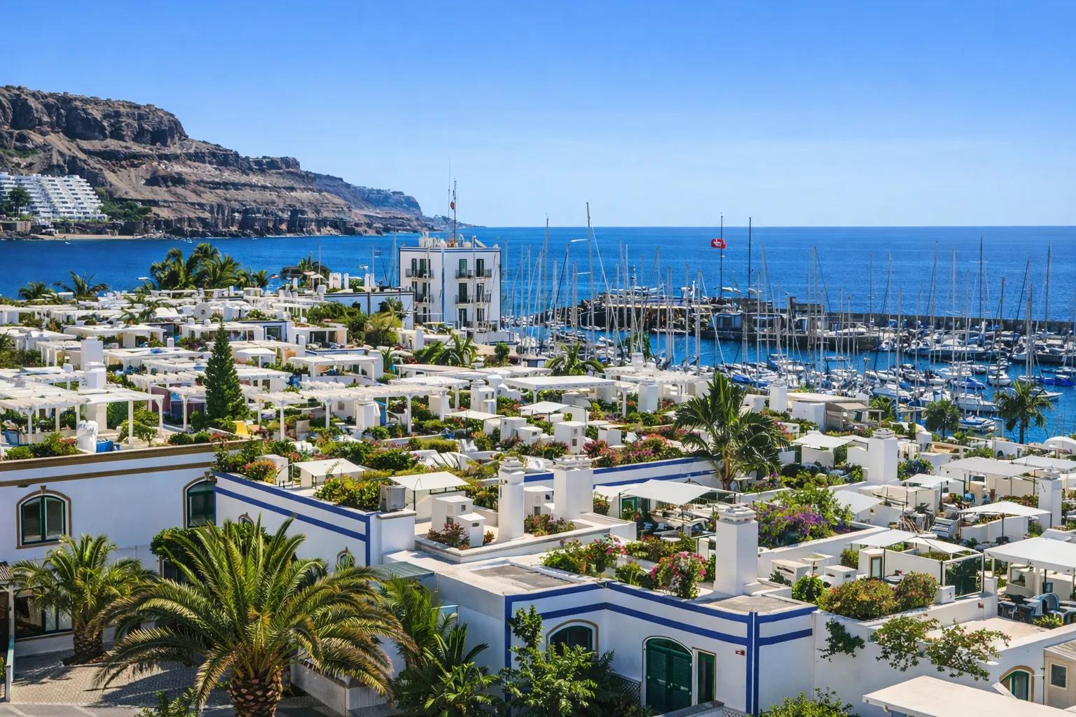 Puerto Mogán, Gran Canaria — The postcard harbour village: charming, intimate, and exceptionally desirable.